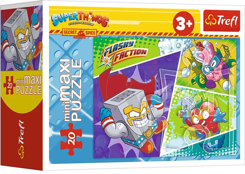 Super Things Puzzel 20 Stukken voor Kinderen from Trefl – box