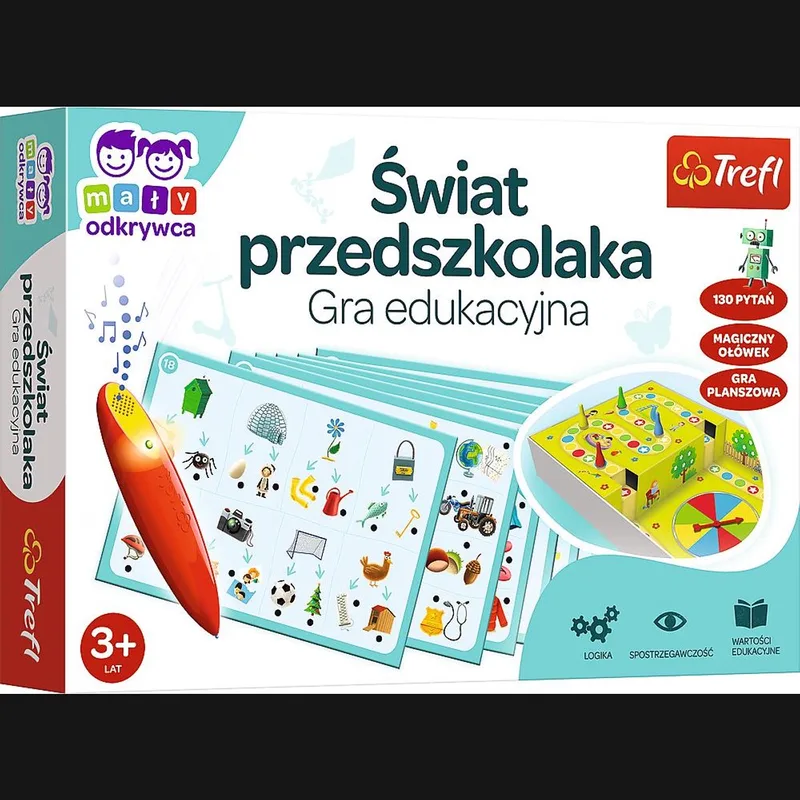 Świat przedszkolaka Magiczny ołówek de Trefl – boîte
