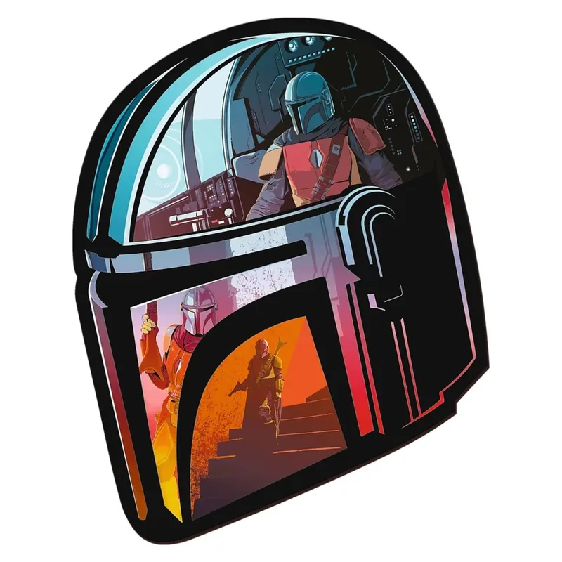 The Mandalorian Lucasfilm Star Wars Hout Houten Legpuzzel - 160 stukjes - Vanaf 6 jaar von Trefl, Ausgabe Mehrfarbig – Schachtel 3 von 3