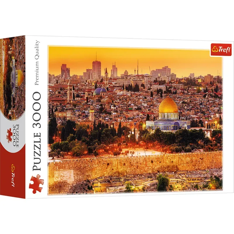The roofs of Jerusalem (3000) de Trefl, édition Multicolore – boîte 2 sur 2