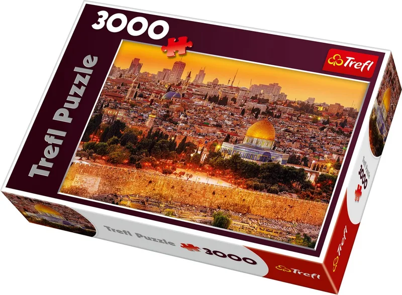 The roofs of Jerusalem (3000) de Trefl, édition Multicolore – boîte 1 sur 2