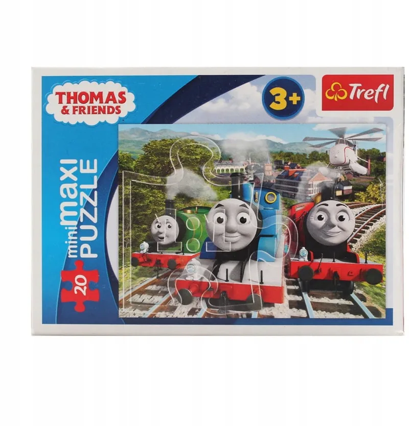 Tomek en Vrienden Mini Maxi Puzzel 20 Stuks de Trefl, édition Multicolore – boîte