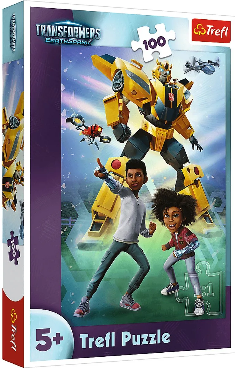 Transformers Legpuzzel - 100 stukjes - Vanaf 5 jaar van Trefl, editie Meerkleurig – doos