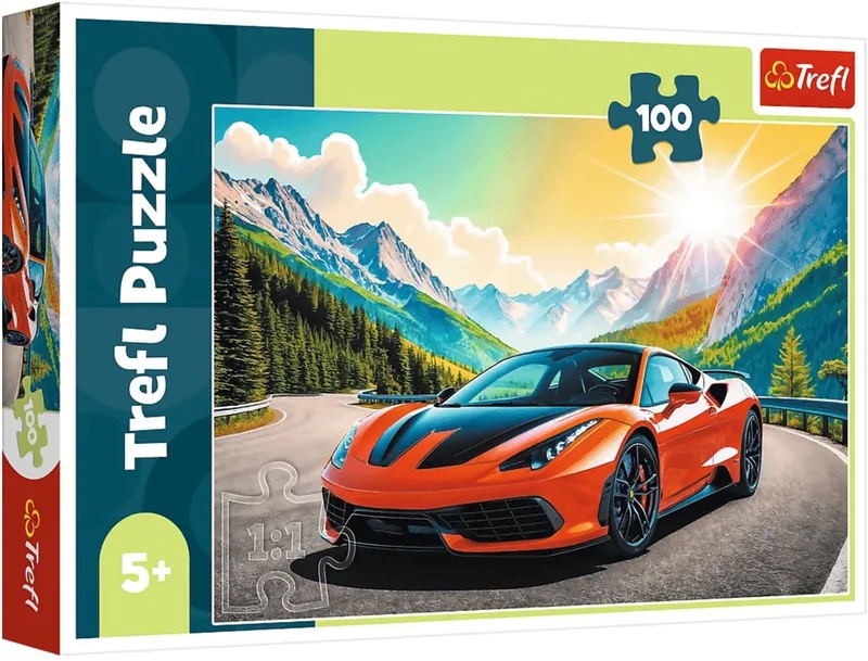 Trefl 100 - A race against time/ Trefl_FSC Mix 70%. de Trefl, édition Multicolore – boîte