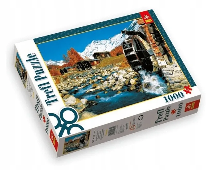 Trefl 10239 Lötschenpas Zwitserland Puzzel 1000 stukjes van Trefl – doos