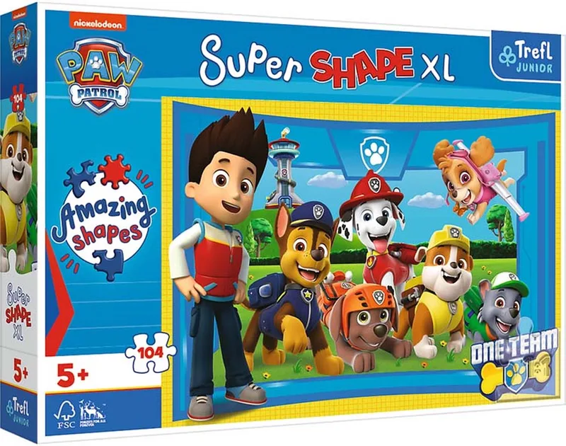 Trefl 104XL - Pups vrienden / Viacom PAW Patrol_FSC Mix 70% van Trefl, editie Meerkleurig – doos