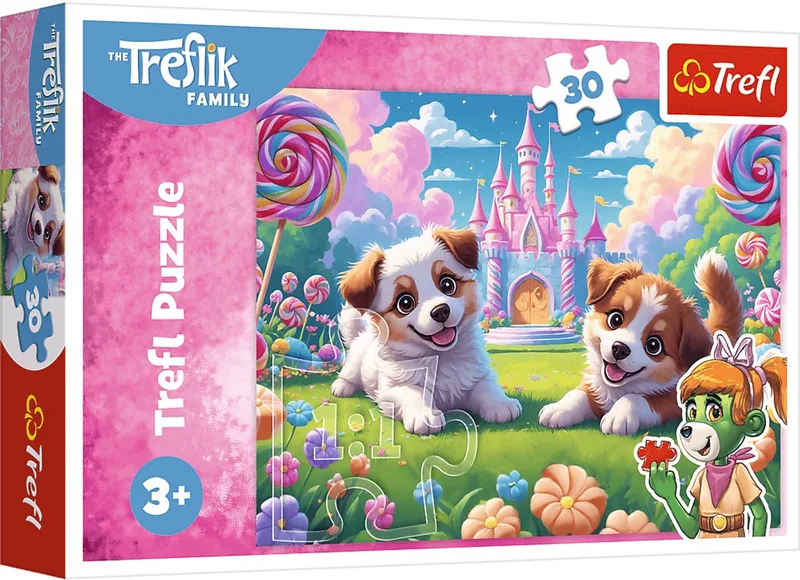 Trefl 18319, 30 stuk(s), Stripfiguren, 3 jaar van Trefl, editie Meerkleurig – doos