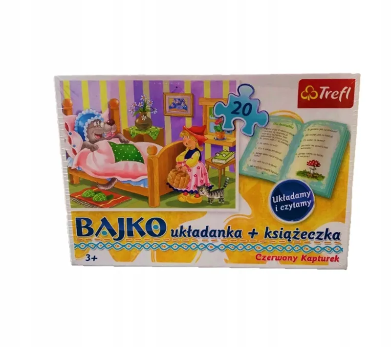 Trefl 20-delige Puzzel met Sprookjesboek - Roodkapje from Trefl – box