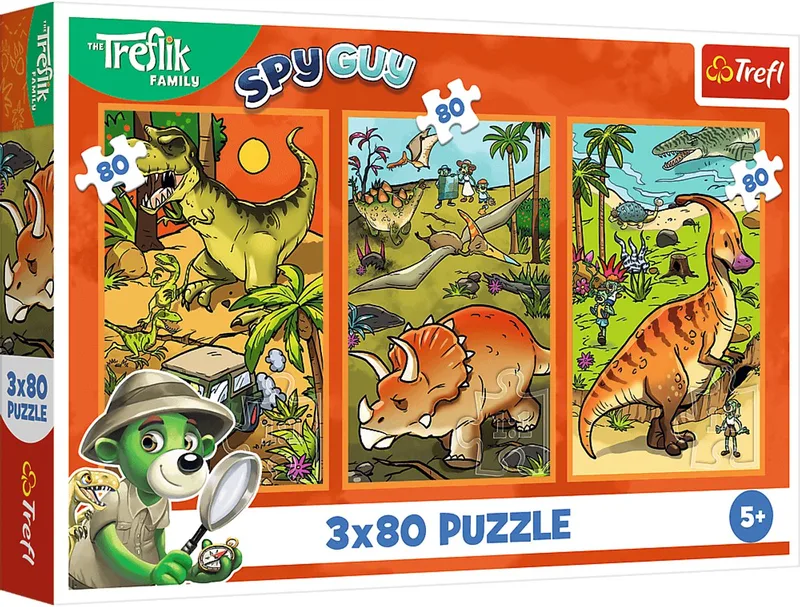 Trefl 34888, 80 stuk(s), Dinosauriërs, 5 jaar from Trefl, Multicolour edition – box