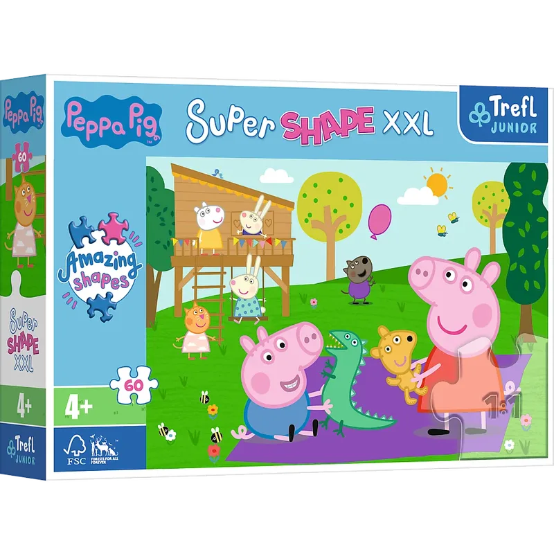 Trefl 60XXL - Spelen met mijn broertje / Peppa Pig_FSC. from Trefl, Multicolour edition – box 2 of 3