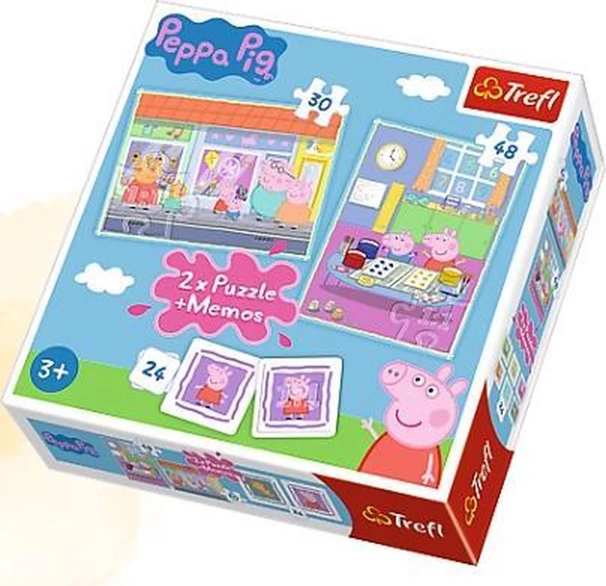 Trefl 90600 puzzel Legpuzzel 30 stuk(s) van Trefl, editie Meerkleurig – doos