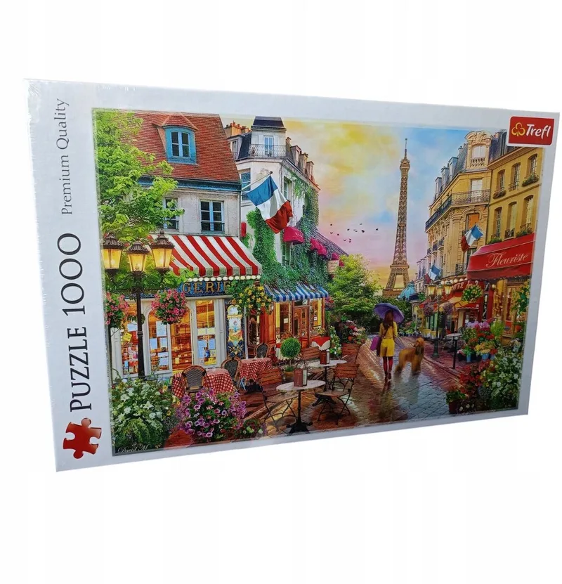 Uitzicht op Parijs Puzzel 1000 Stukjes from Trefl, Multicolour edition – box