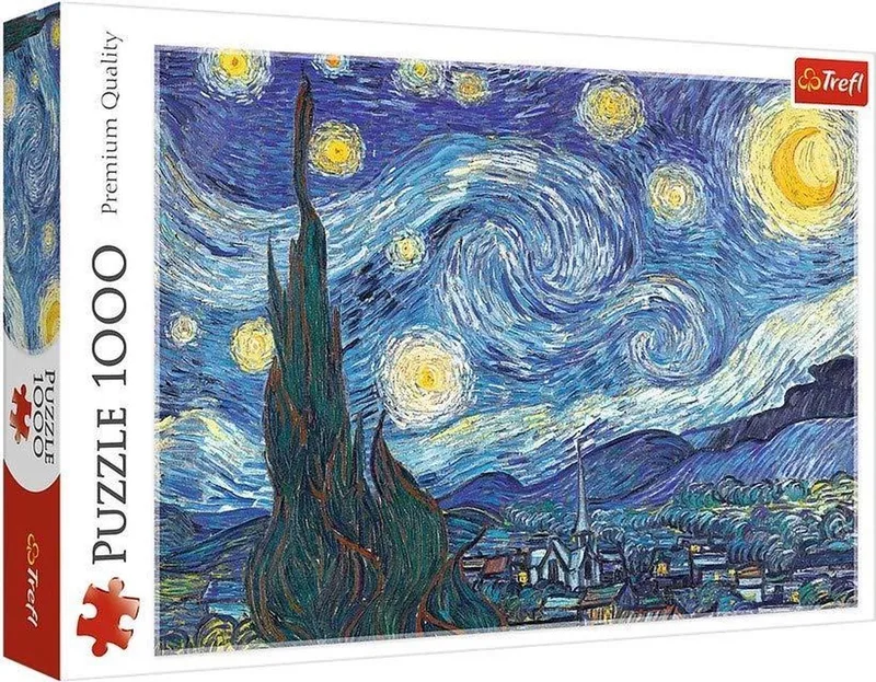 Van Gogh Collection puzzel - 1000 stukjes van Trefl, editie Van Gogh Art Collection – doos