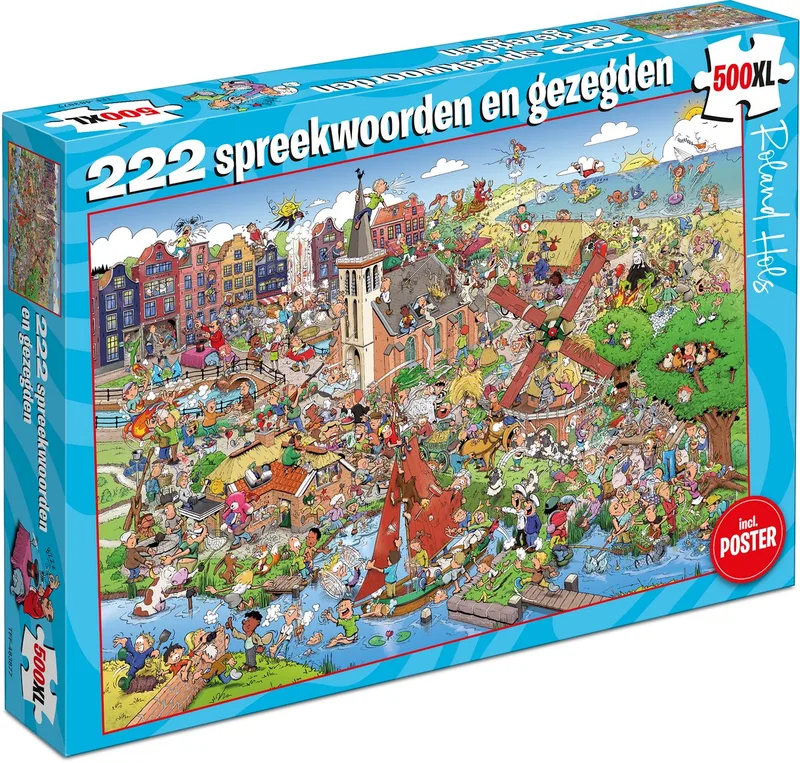 222 Spreekwoorden en Gezegden - Roland Hols från Tucker's Fun Factory, utgåva Flerfärgad – kartong