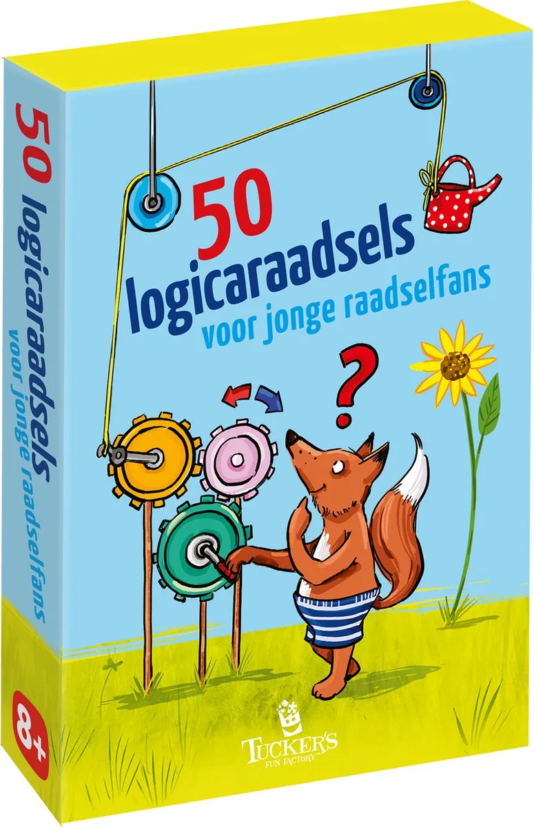 50 Logicaraadsels voor jonge raadselfans - Refresh from Tucker's Fun Factory – box
