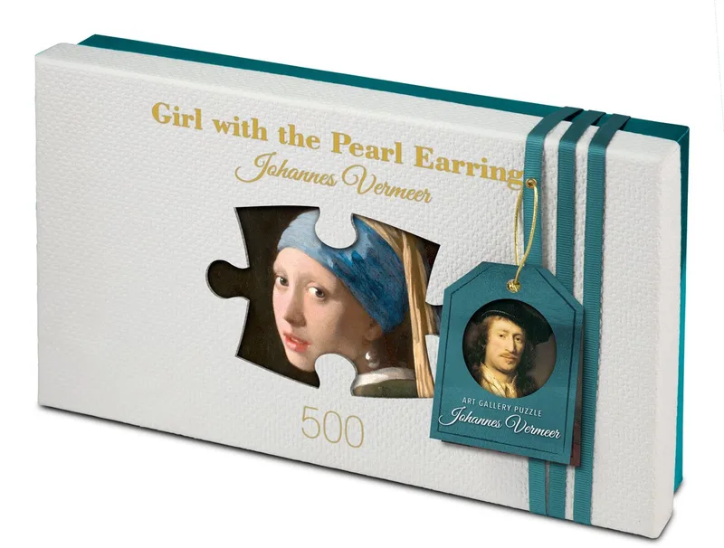 Art Gallery - Meisje met de Parel / Johannes Vermeer fra Tucker's Fun Factory, Girl with the Pearl Earring-udgave – æske