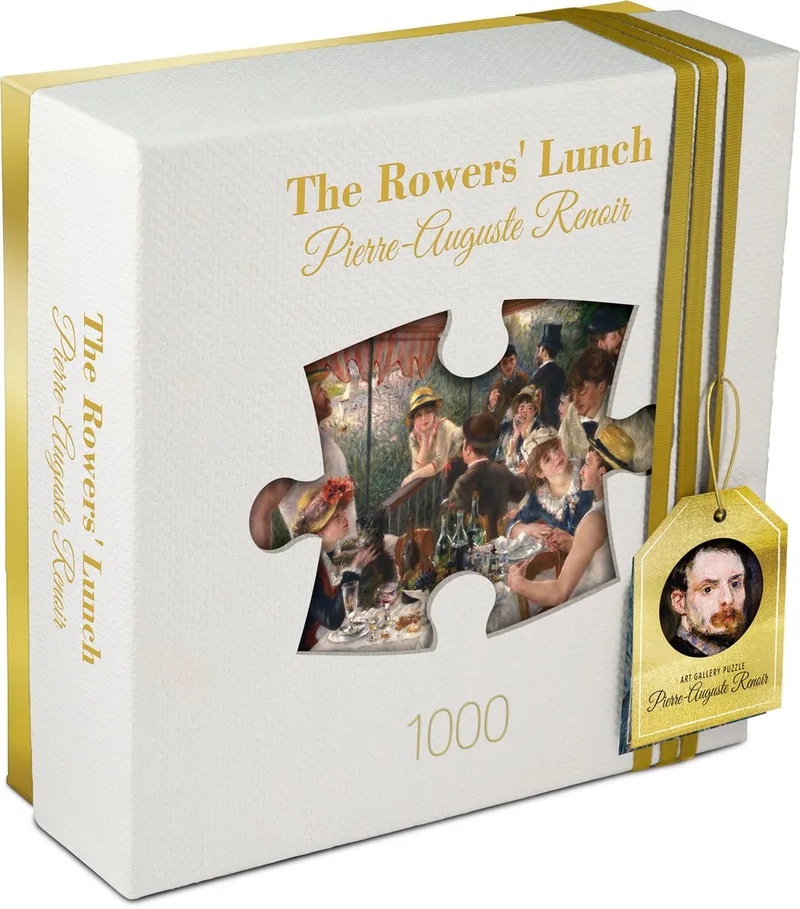 Art Gallery - The Lunch of the Rowers - Piere-Auguste Renoir von Tucker's Fun Factory, Ausgabe The Rowers' Lunch – Schachtel