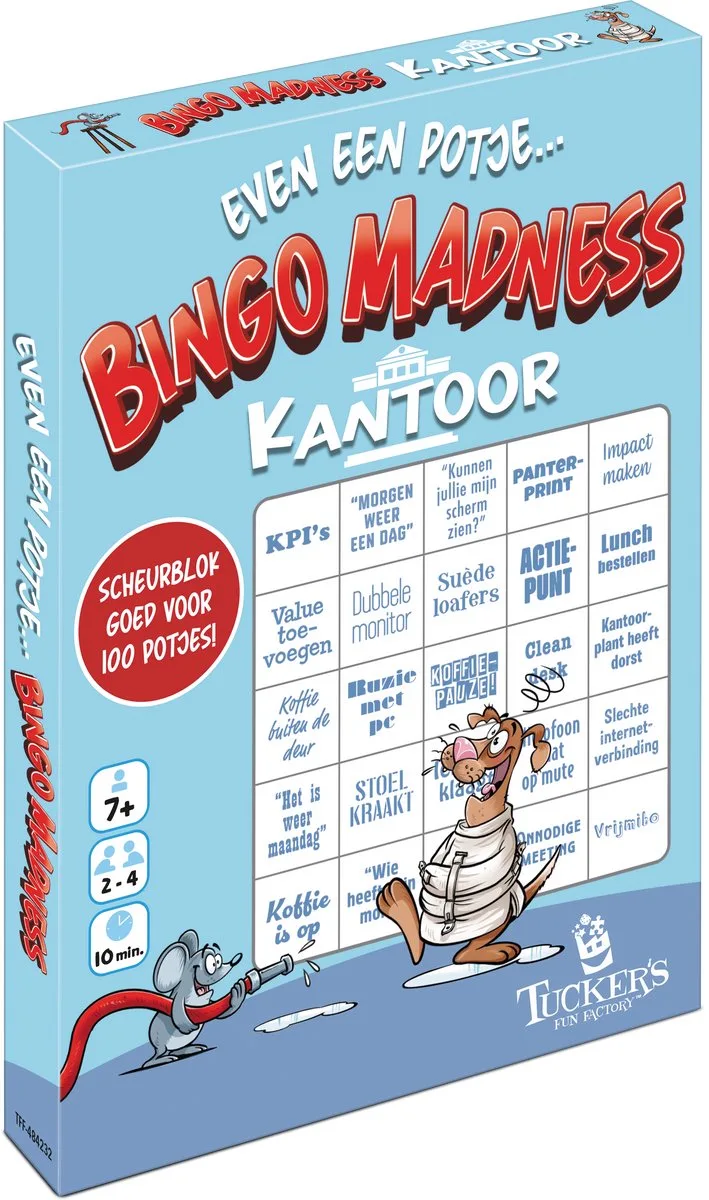 bingo spel kantoor editie - gezelschapsspel. from Tucker's Fun Factory – box