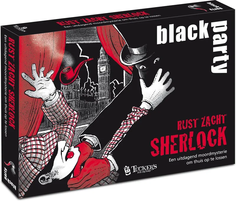 Black Party - Rust Zacht Sherlock fra Tucker's Fun Factory – æske