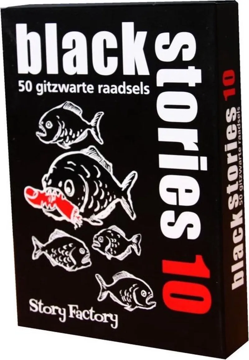 Black Stories 10 fra Tucker's Fun Factory – æske
