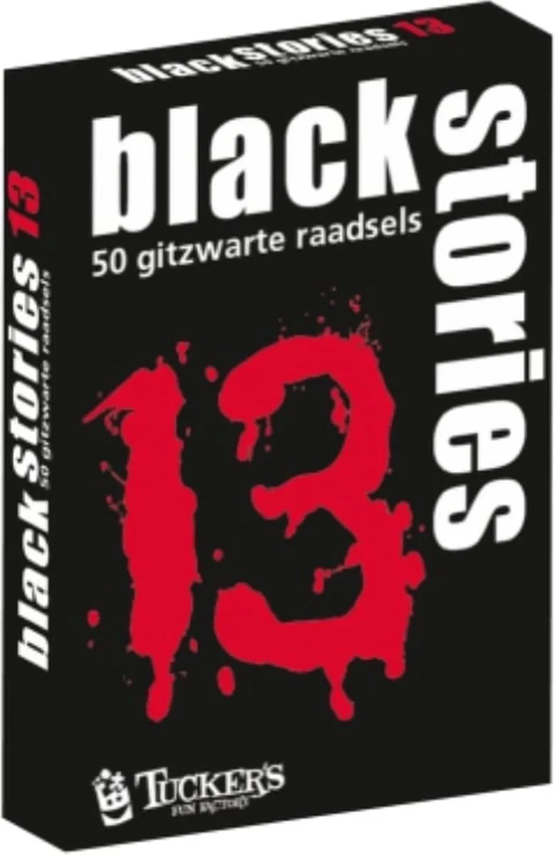 black stories 13 from Tucker's Fun Factory – box