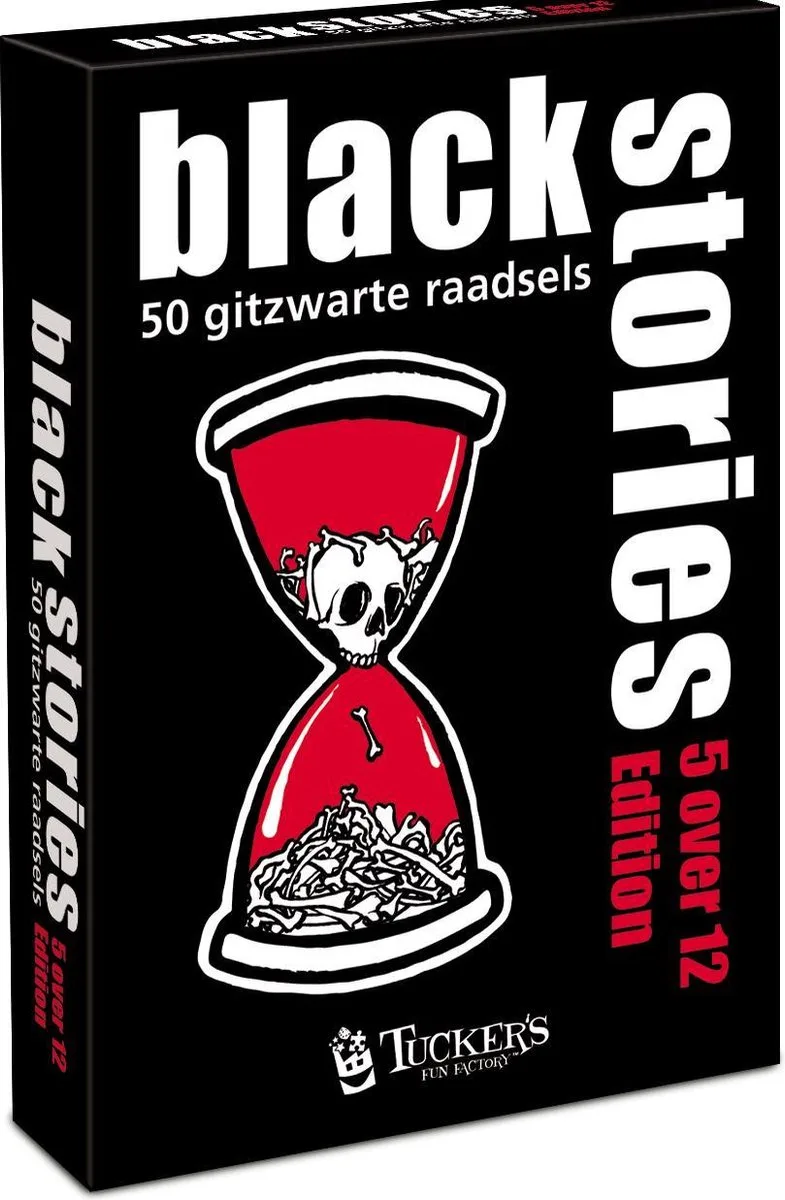 black stories 5 over 12 Edition fra Tucker's Fun Factory – æske