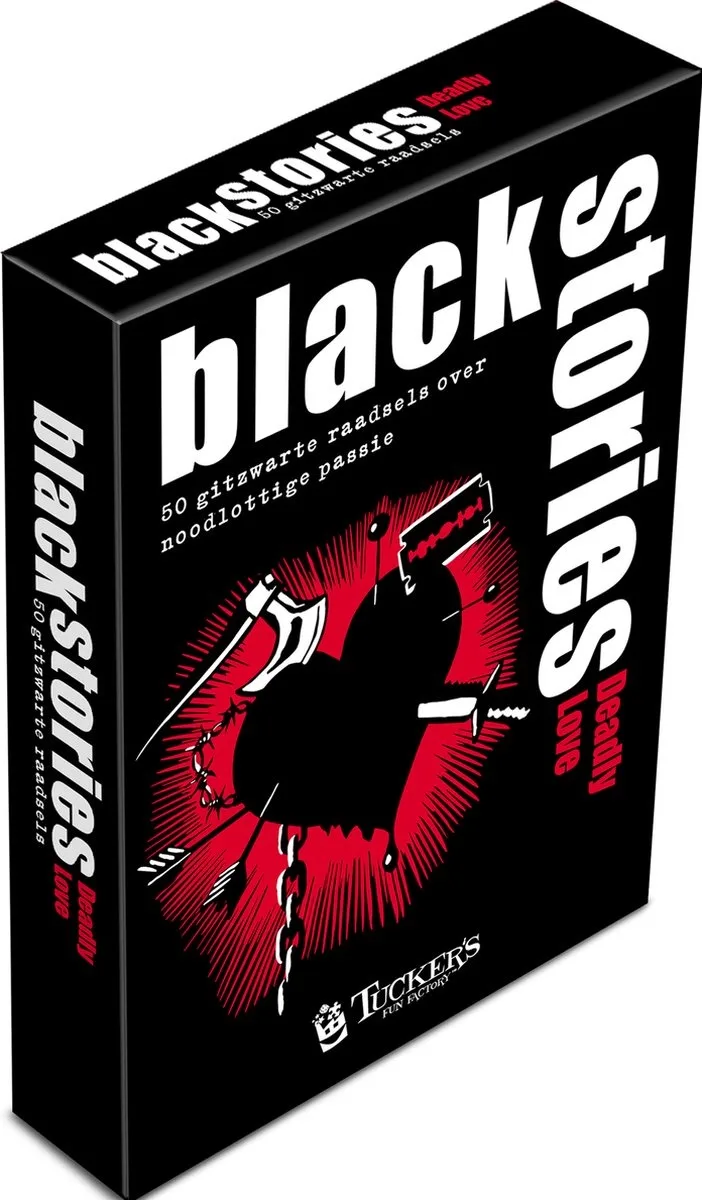Black Stories: Deadly Love from Tucker's Fun Factory – box