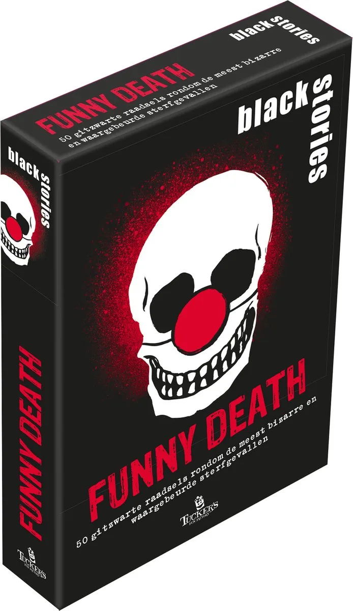 black stories Funny Death from Tucker's Fun Factory – box