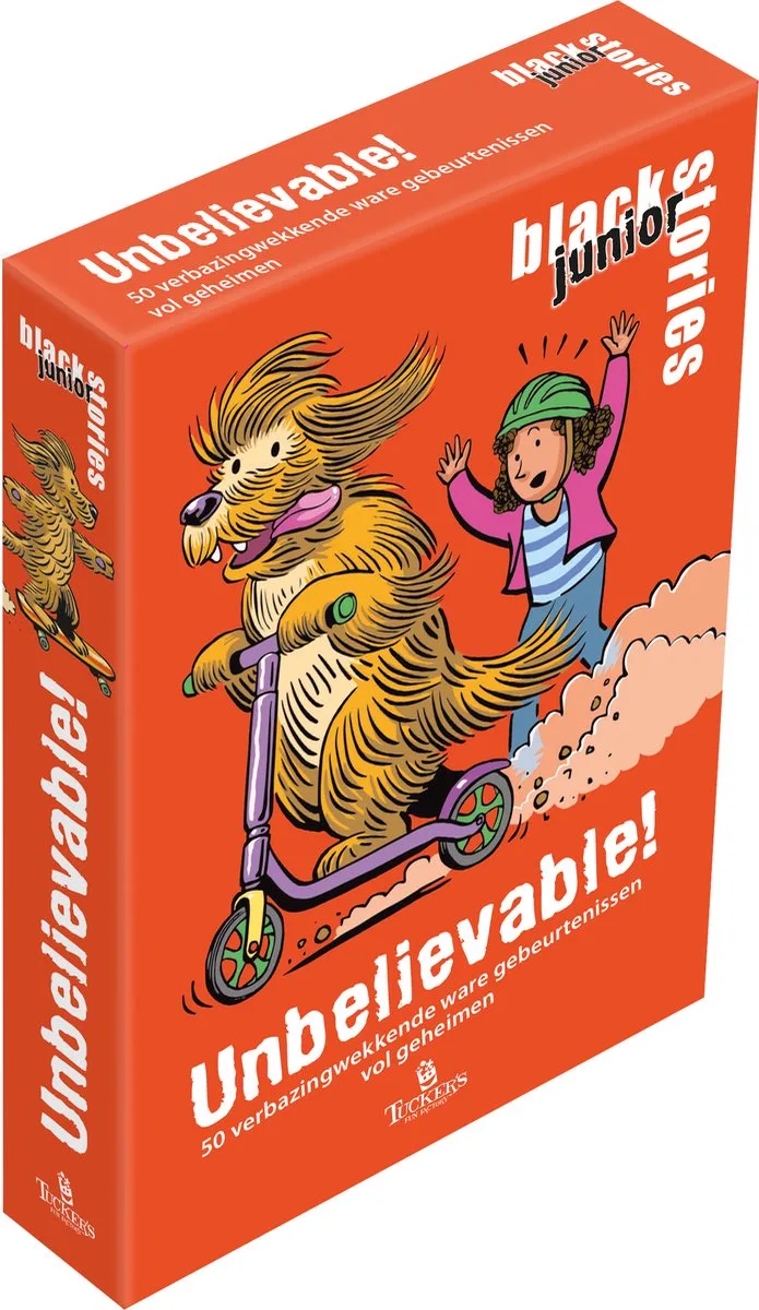 black stories junior Unbelievable! från Tucker's Fun Factory – kartong