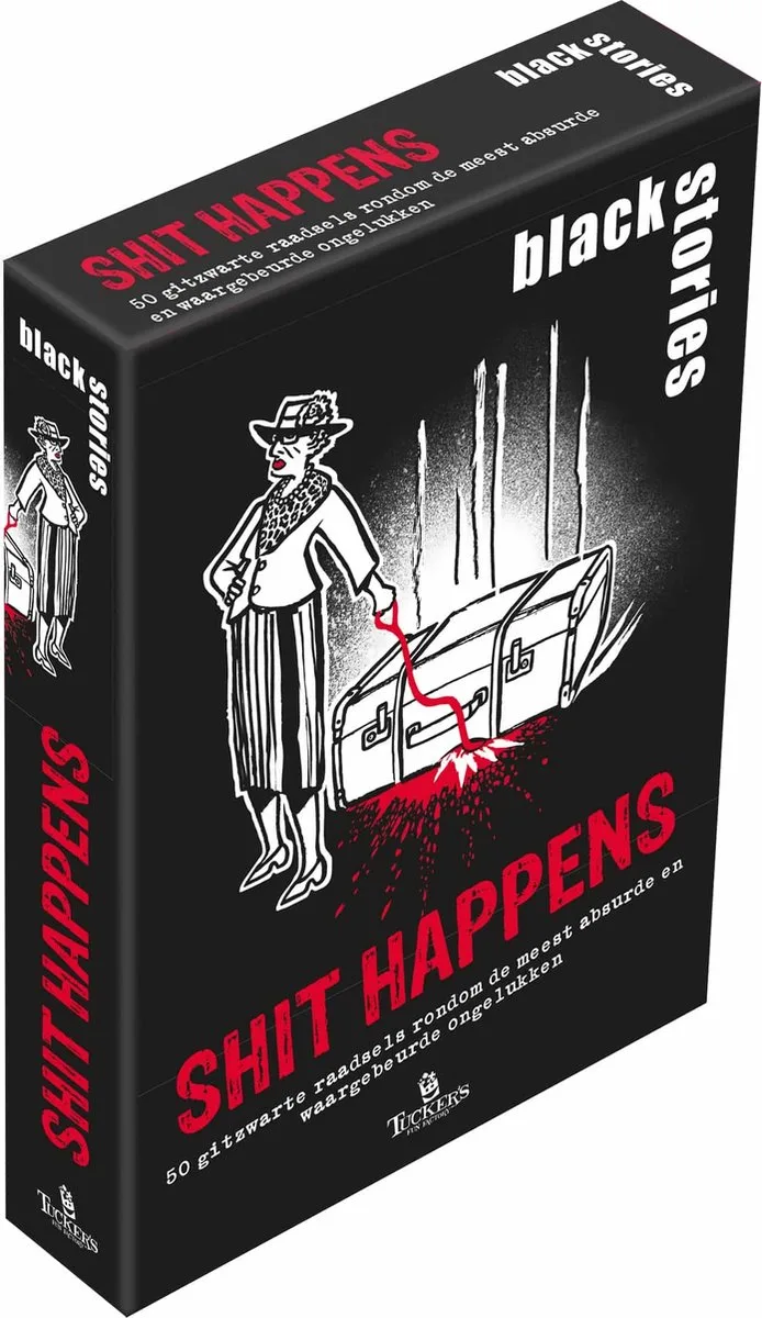 black stories Shit Happens från Tucker's Fun Factory – kartong