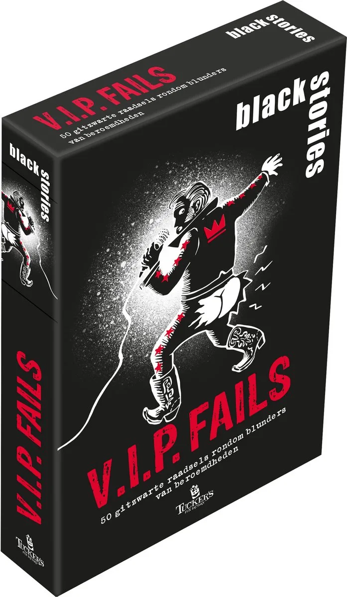 black stories V.I.P. Fails fra Tucker's Fun Factory – æske