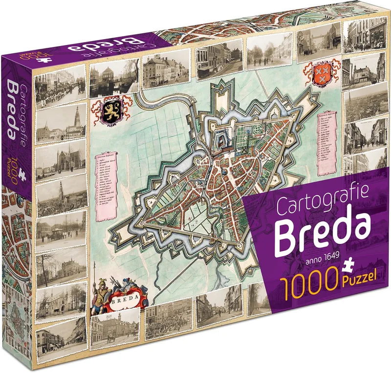 Cartografie Breda (1000) von Tucker's Fun Factory, Ausgabe Breda – Schachtel