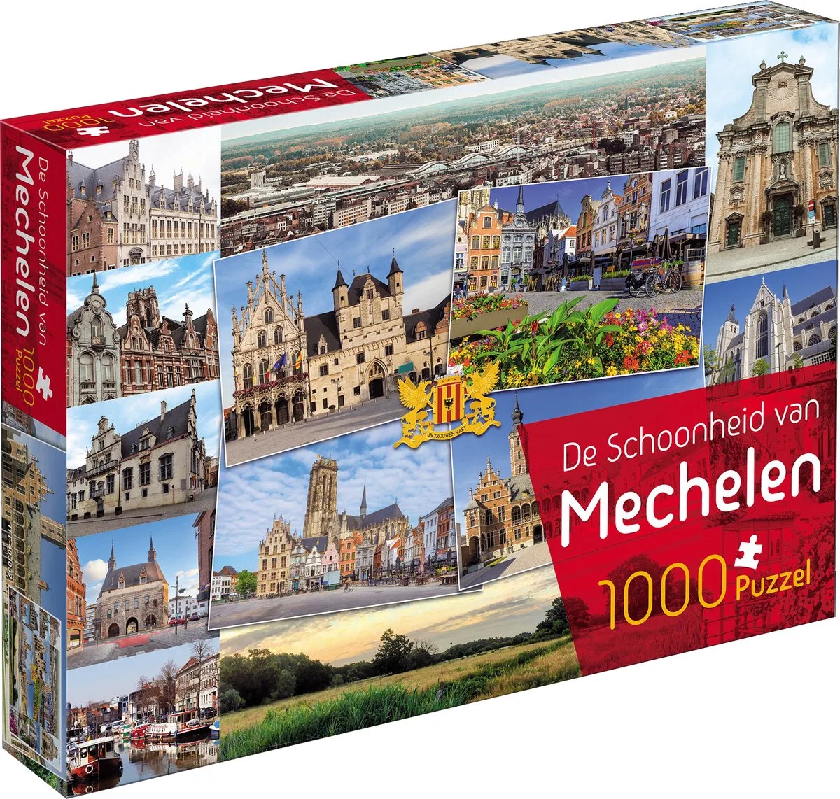 De Schoonheid van Mechelen (1000) de Tucker's Fun Factory, édition Multicolore – boîte