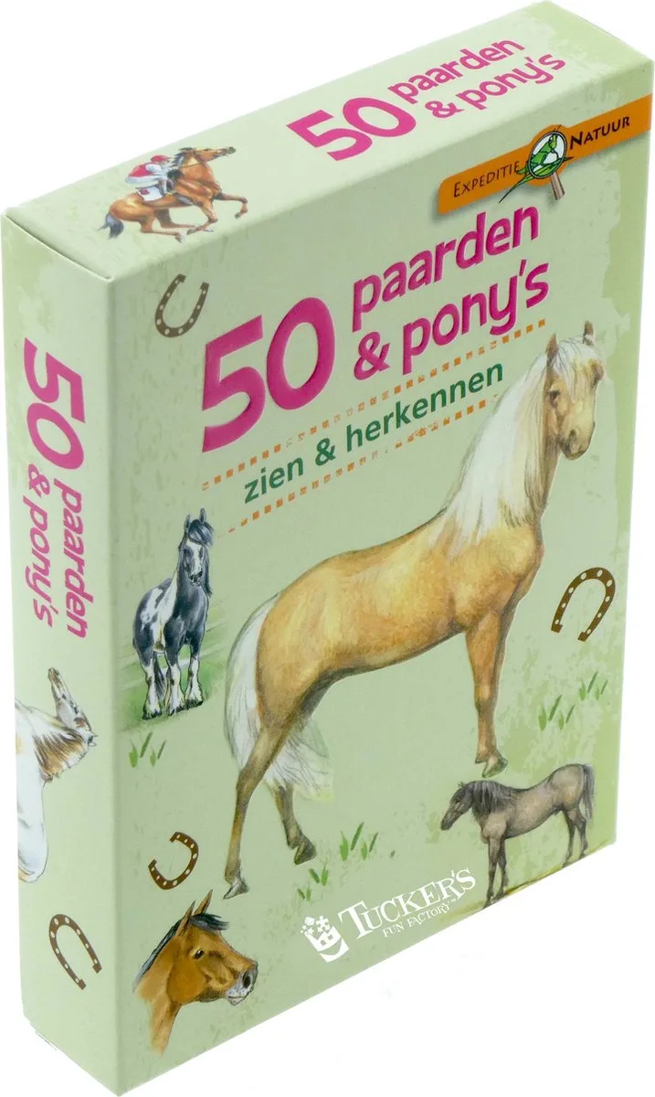 Expeditie Natuur 50 Paarden & Pony's Zien en Herkennen from Tucker's Fun Factory – box