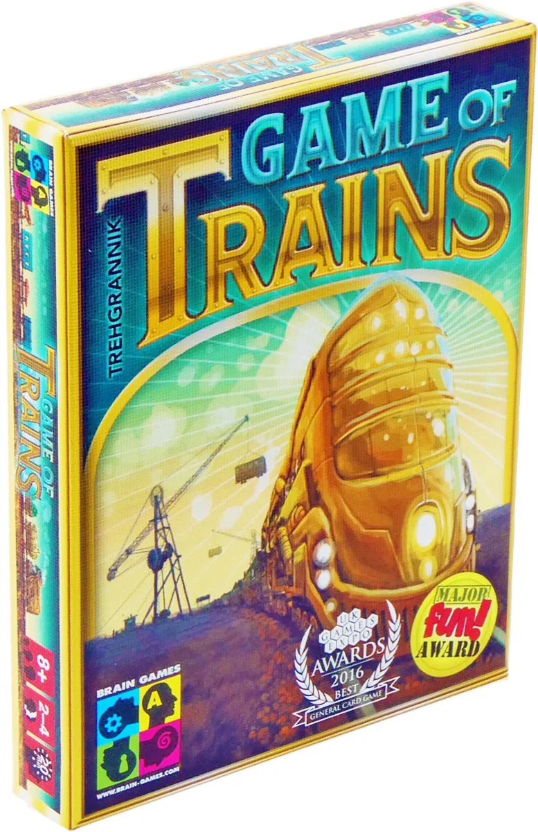 Game of Trains from Tucker's Fun Factory – box