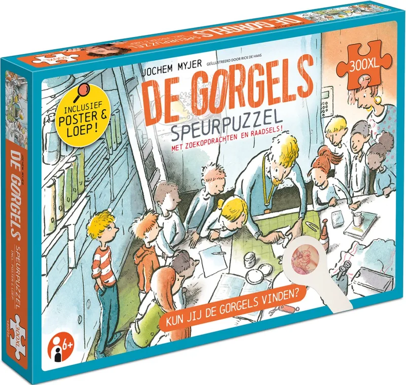 Gorgels - Speurpuzzel (300 XL) van Tucker's Fun Factory, editie Meerkleurig – doos