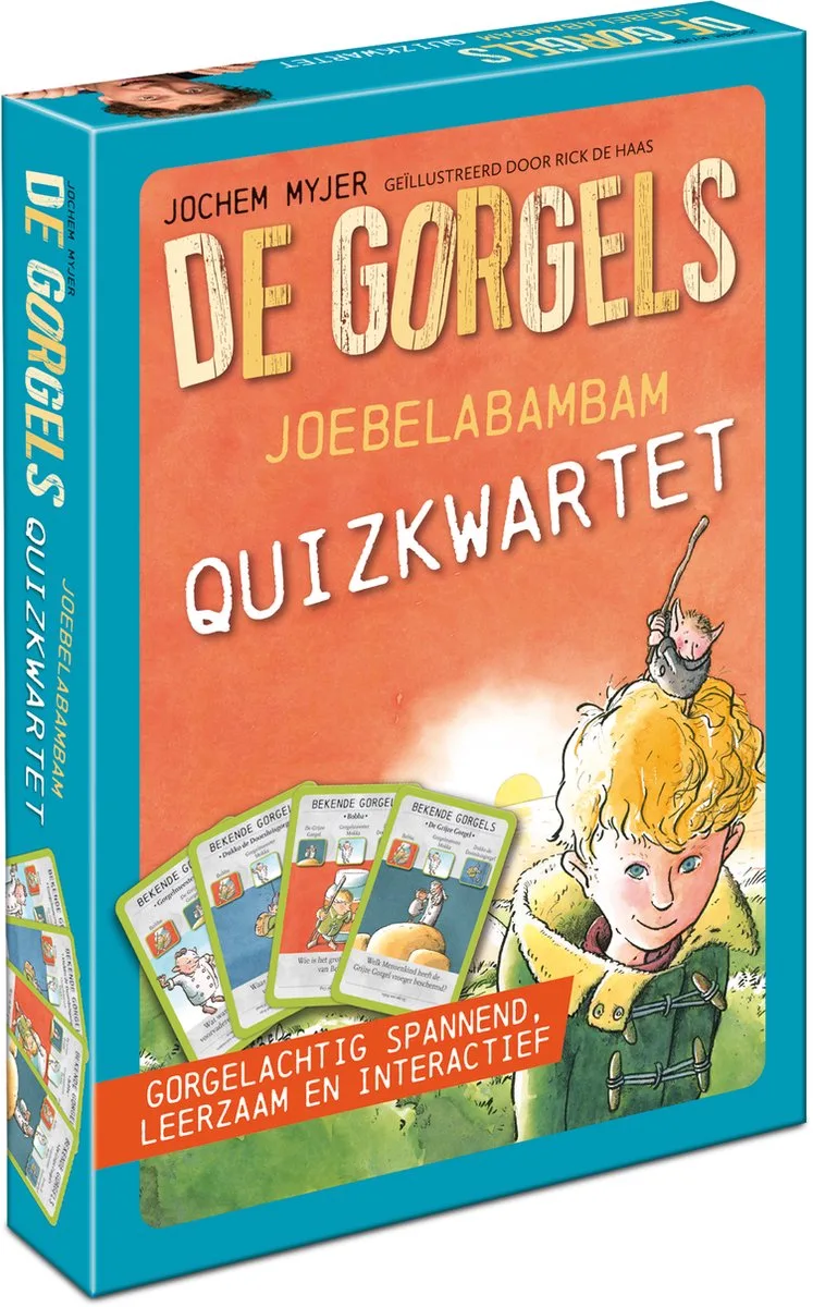 Gorgles - Joebelabambam Quiz Quartet fra Tucker's Fun Factory – æske