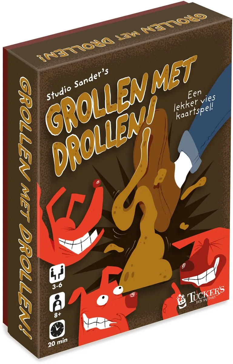 Grollen met Drollen fra Tucker's Fun Factory – æske
