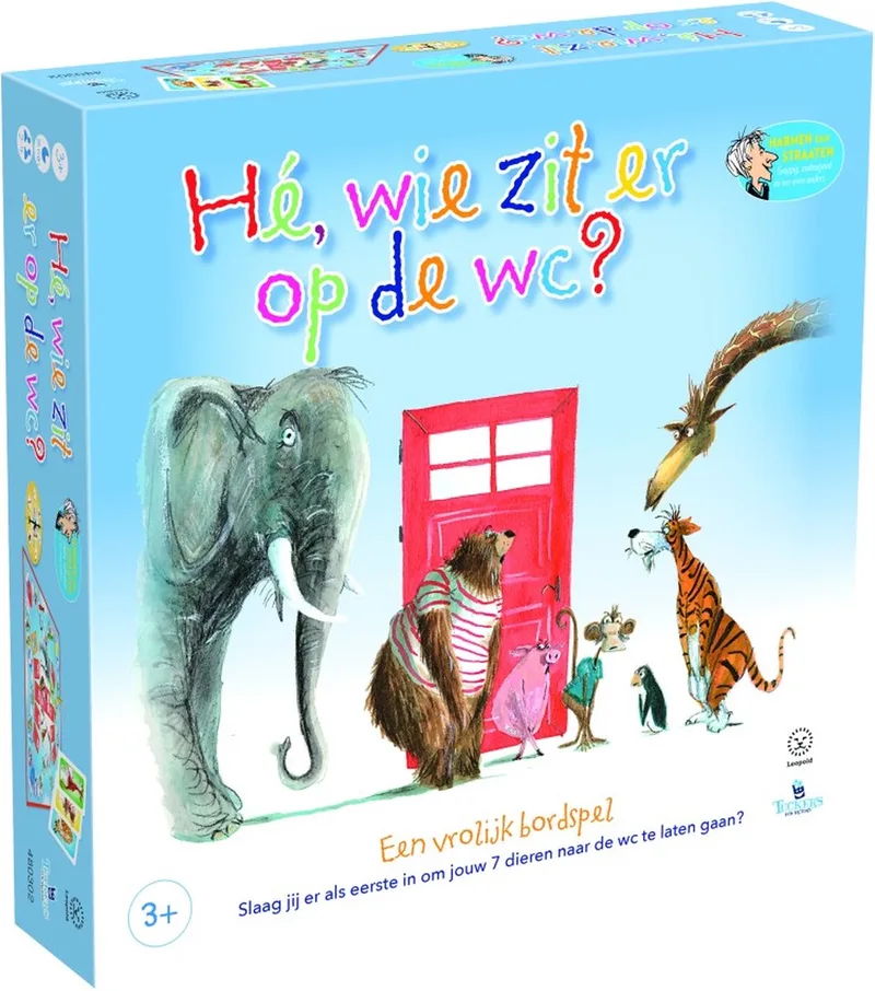 Harmen van Straaten - Hé, wie zit er op de WC? from Tucker's Fun Factory – box