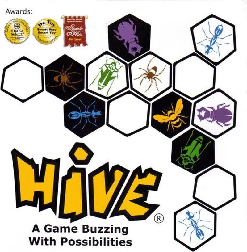 Hive - basisspel fra Tucker's Fun Factory – æske