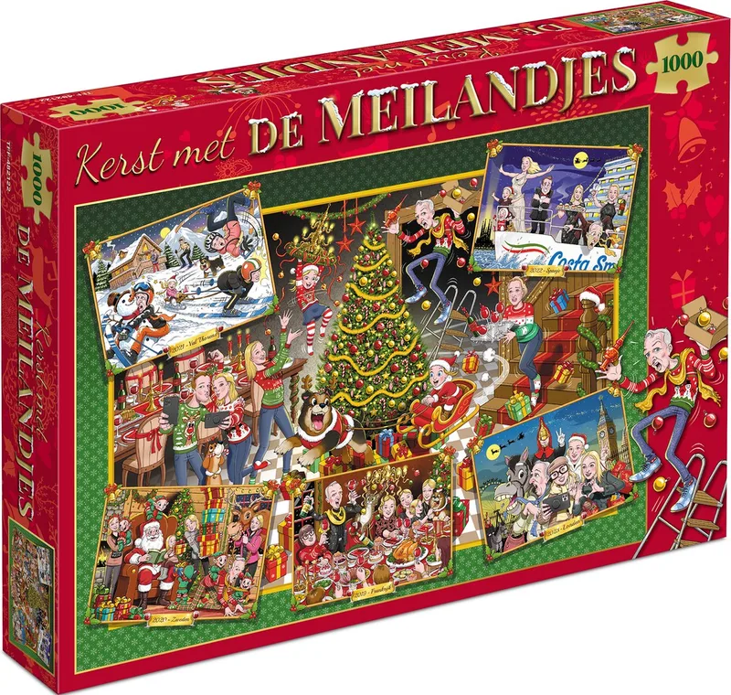 Kerst met de Meilandjes (1000) from Tucker's Fun Factory, Multicolour edition – box