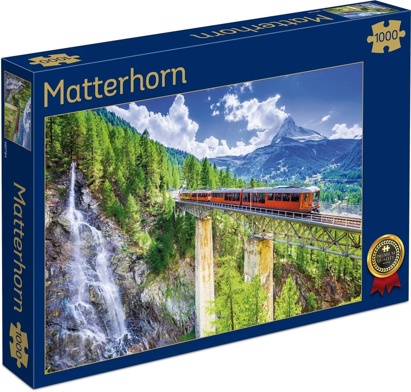 Matterhorn (1000) from Tucker's Fun Factory, Multicolour edition – box