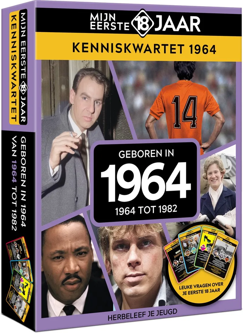 Mijn eerste 18 jaar Kenniskwartet 1964 NL from Tucker's Fun Factory – box