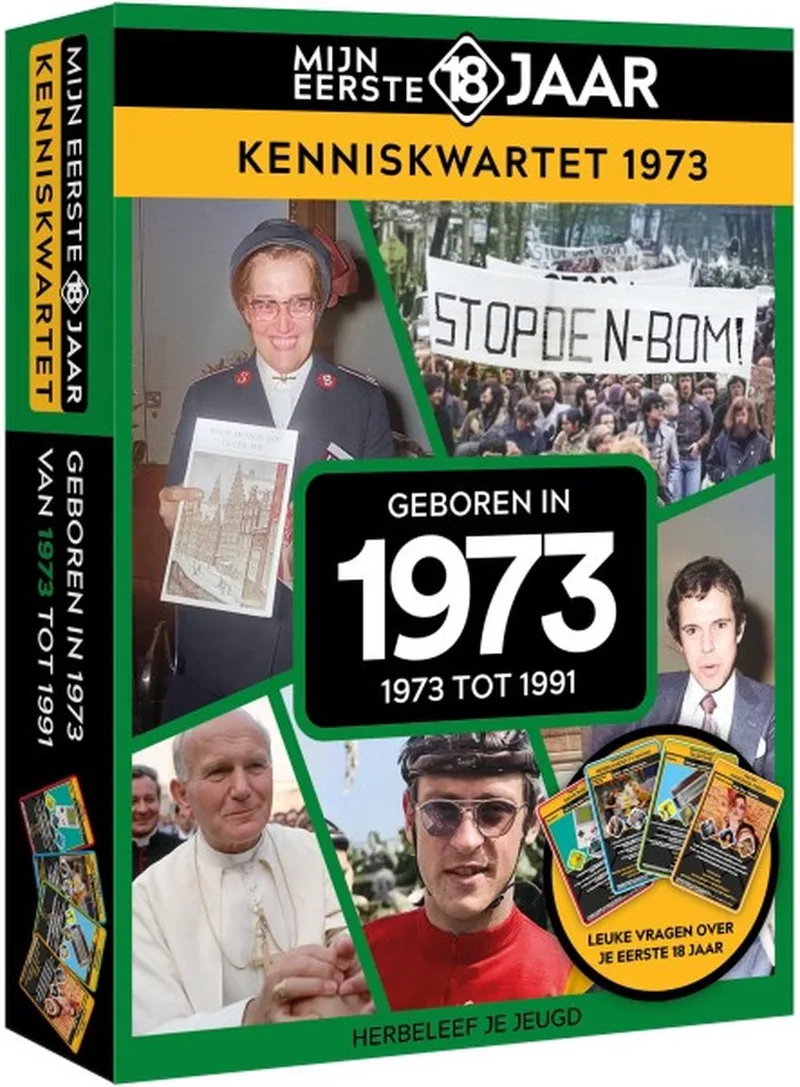 Mijn Eerste 18 Jaar Kenniskwartet 1973 from Tucker's Fun Factory – box