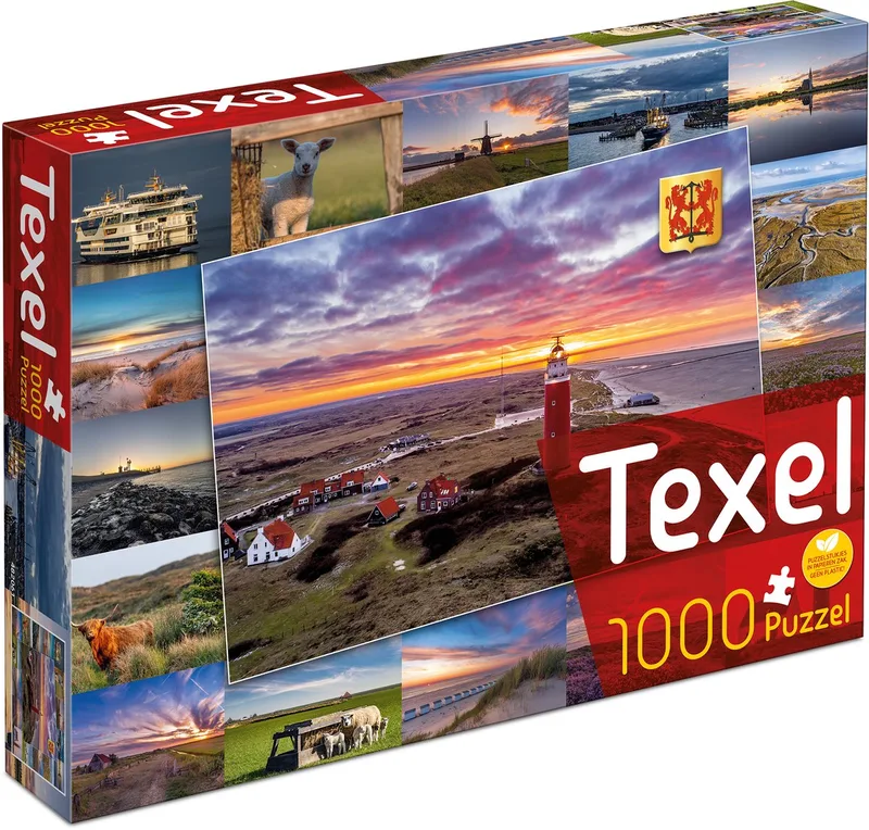 puzzel Texel 1000 stukjes - legpuzzel volwassenen. von Tucker's Fun Factory, Ausgabe Mehrfarbig – Schachtel