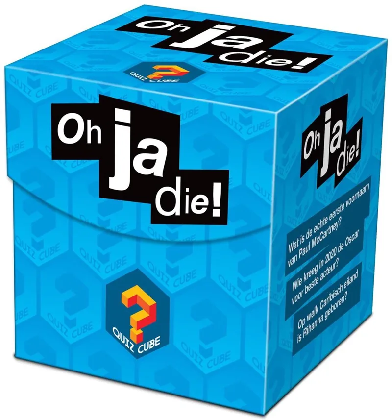 Quiz Cube Oh ja die! de Tucker's Fun Factory – boîte
