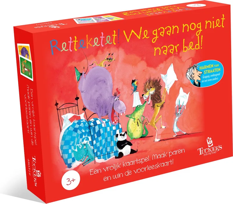 Retteketet! We Gaan Nog Niet Naar Bed! from Tucker's Fun Factory – box
