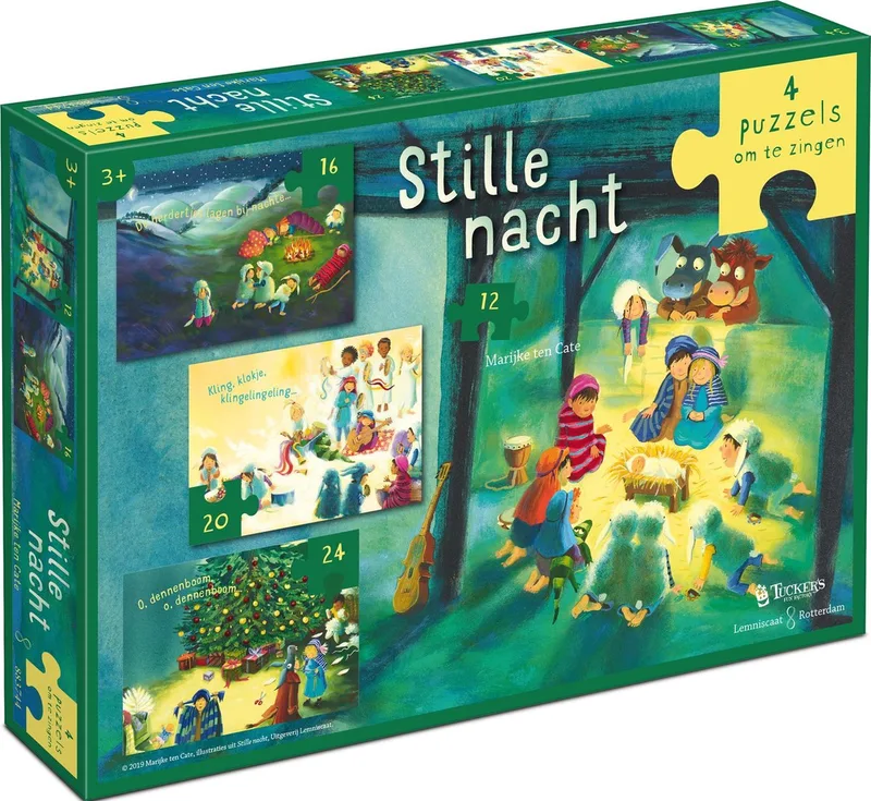 Stille Nacht - Marijke ten Cate (12+16+20+24) från Tucker's Fun Factory, utgåva Groen – kartong