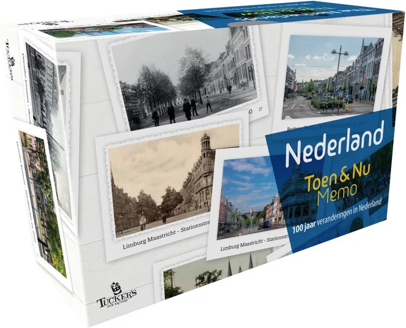 Toen & Nu Memo - Nederland de Tucker's Fun Factory – boîte