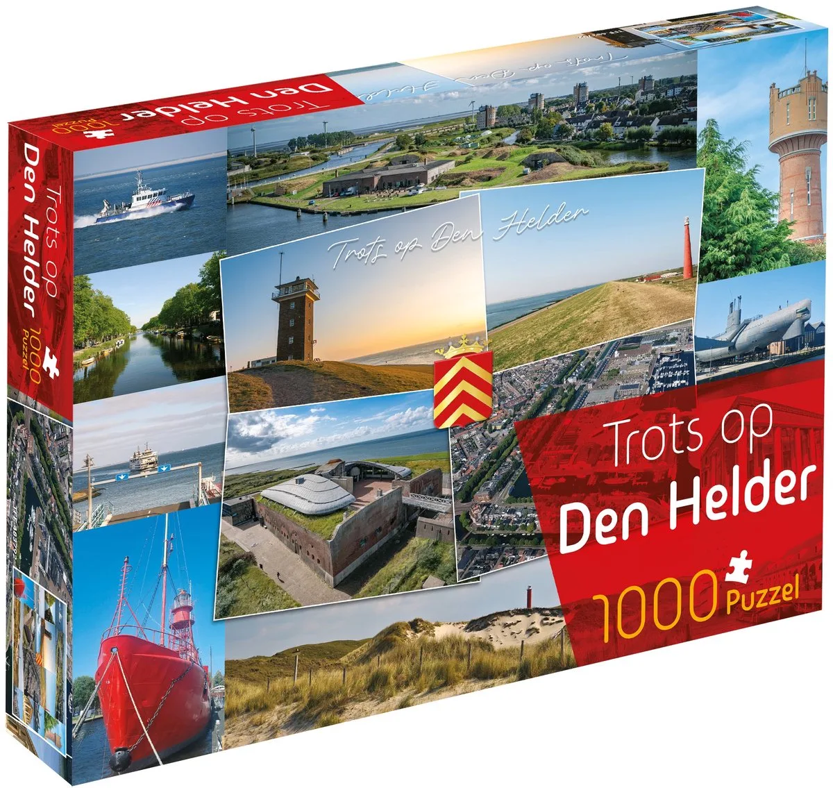 Trots op Den Helder (1000) von Tucker's Fun Factory, Ausgabe Mehrfarbig – Schachtel